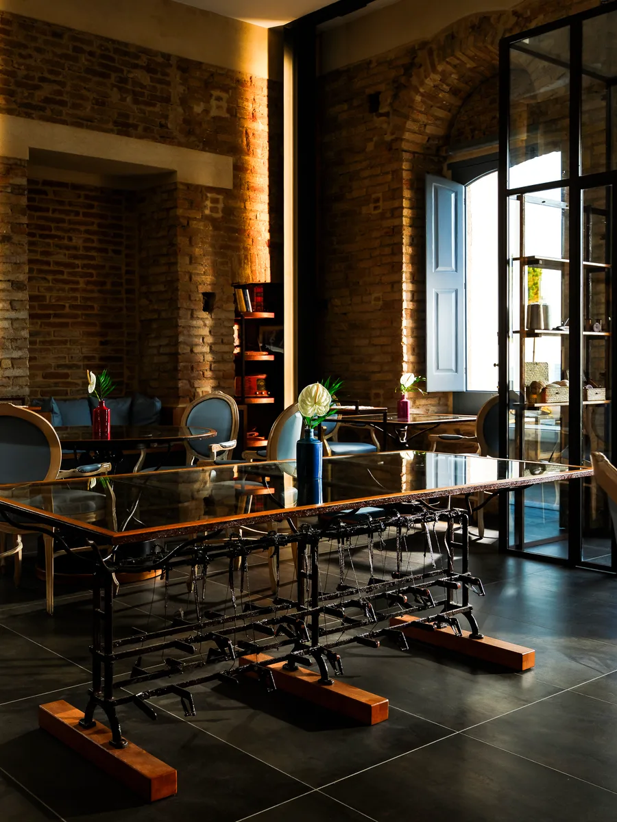 La sala del ristorante